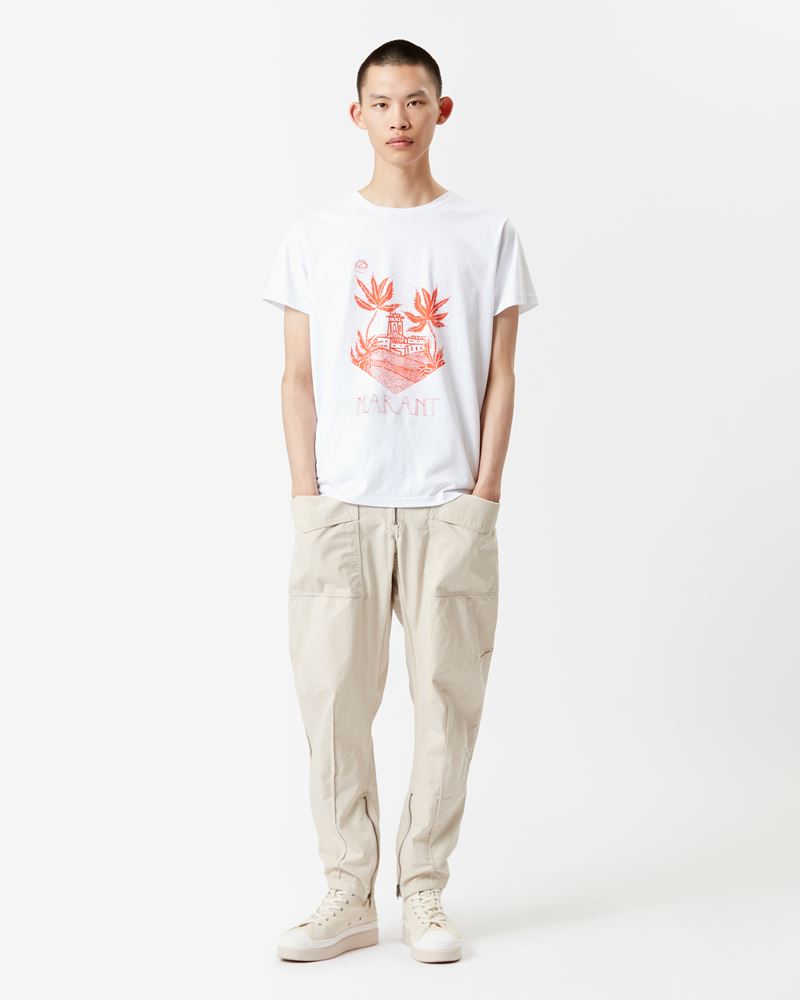 ZAFFERH PRINTED COTTON TEE-SHIRT